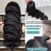 40 42 Inch HD 250% 13x6 Body Water Wave Lace Front Human Hair Wigs 5x5 Glueless Closure Ready To Wear Wig 13x4 Lace Frontal Wig - Image 2
