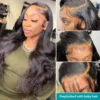 13x6 Hd Transparent Body Wave Lace Front Wig 30 Inch 13x4 Hd Lace Frontal Wigs Human Hair Wig Pre Plucked For Black Women - Image 2